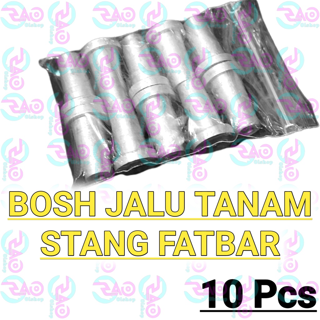 BOSH JALU / DUDUKAN JALU tanam fatbar STANG DAY COPY DAYTONA DDF CMZ NRV DLL diameter 15mm