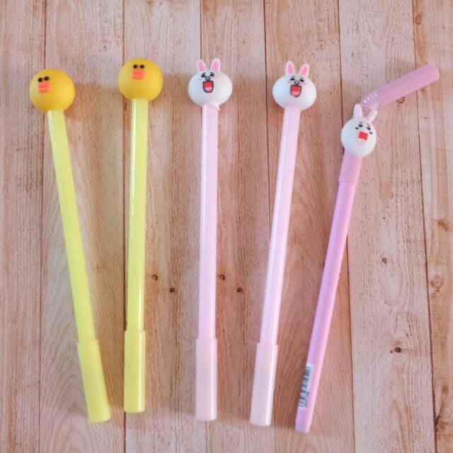 

Bolpen Pen Gel Karakter Line