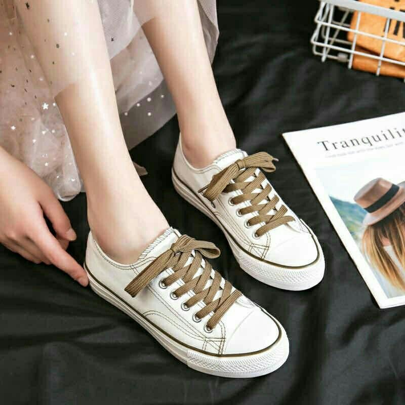 Ab97 SEPATU SNEAKERS IMPORT WANITA TALI