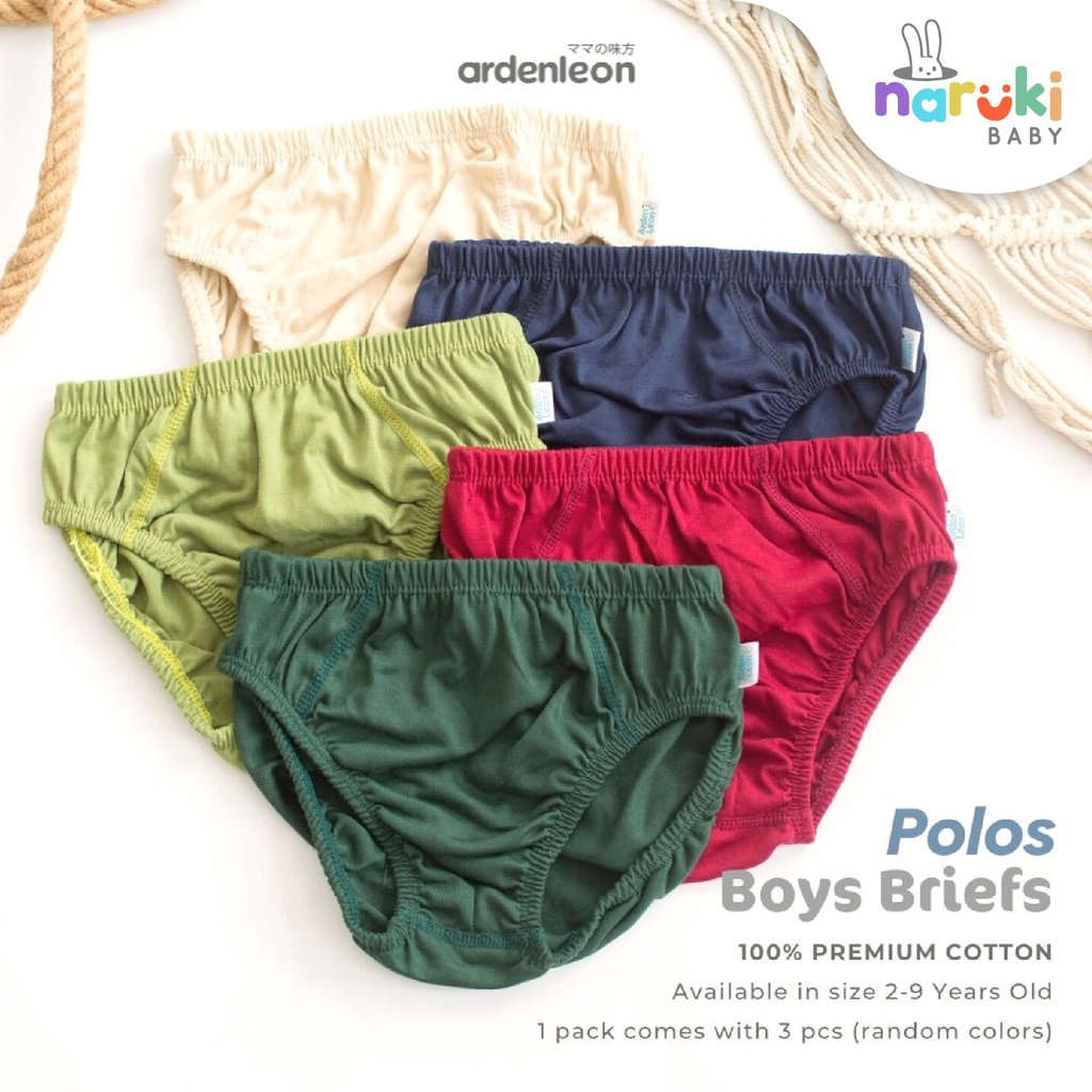 Ardenleon Celana Dalam Briefs Anak Laki Arden Leon Boy Kids Premium