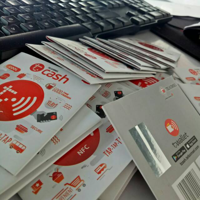 [PROMO MURAH] STICKER TCASH SUPER MURAH SEGEL NFC TCASH TAP MURAH TELKOMSEL TCASH HARGA MURAH ORI