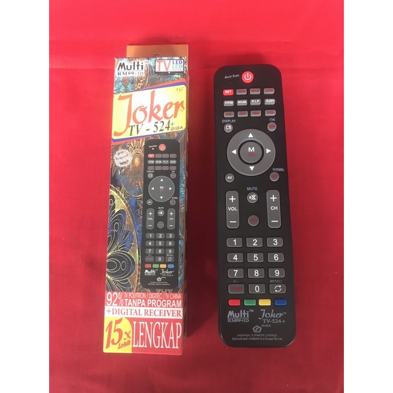 Remote TV Multi Joker