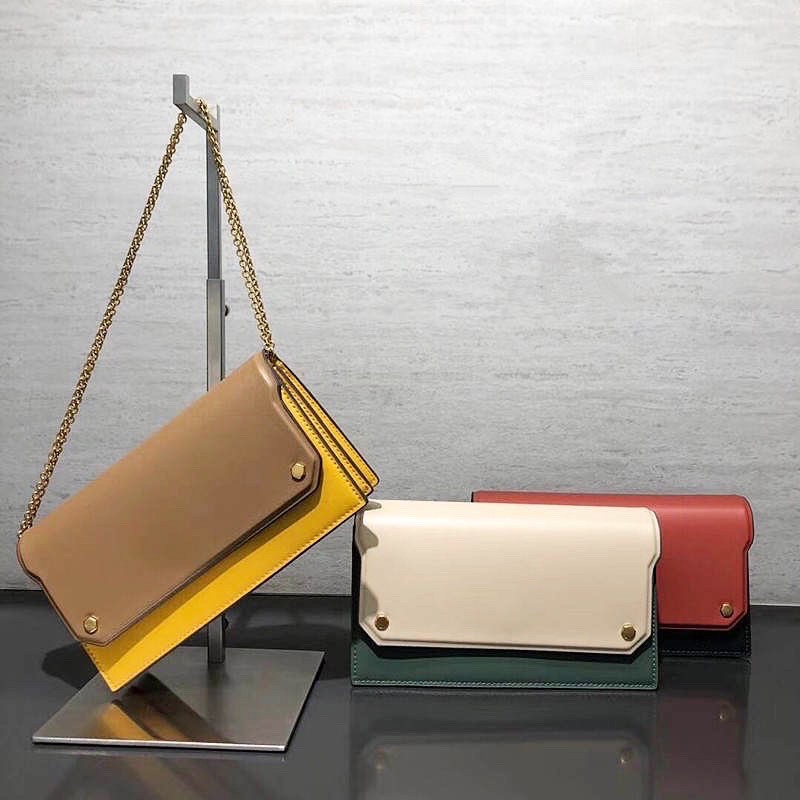 Two-Tone Mini Long Wallet