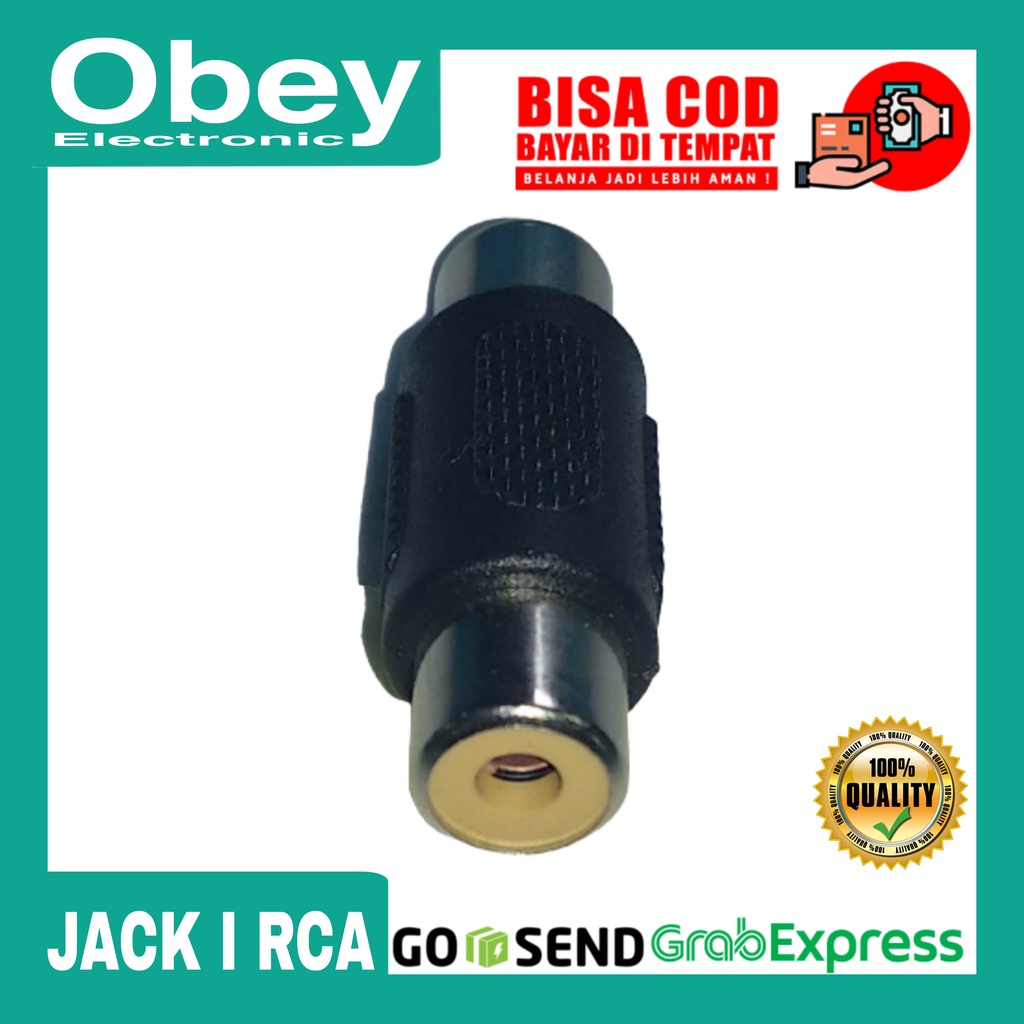 JACK I RCA / JACK CONNECTOR / SAMBUNGAN RCA / i RCA