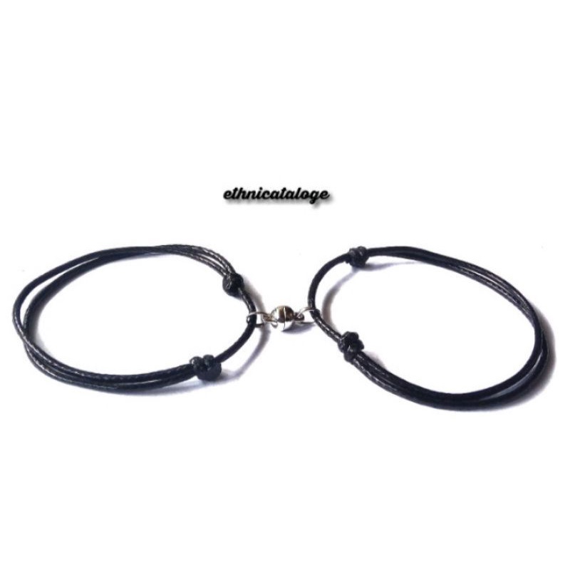 [ 2PCS ] 1 PASANG GELANG COUPLE MAGNET / MAGNET COUPLE PASANG SAHABAT DLL