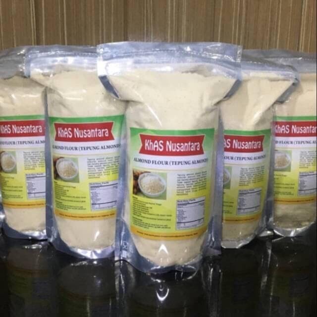 

BISA COD AD Tepung Keto Almond KhASJaya Nusantara (Almond Flour)Premium Quality