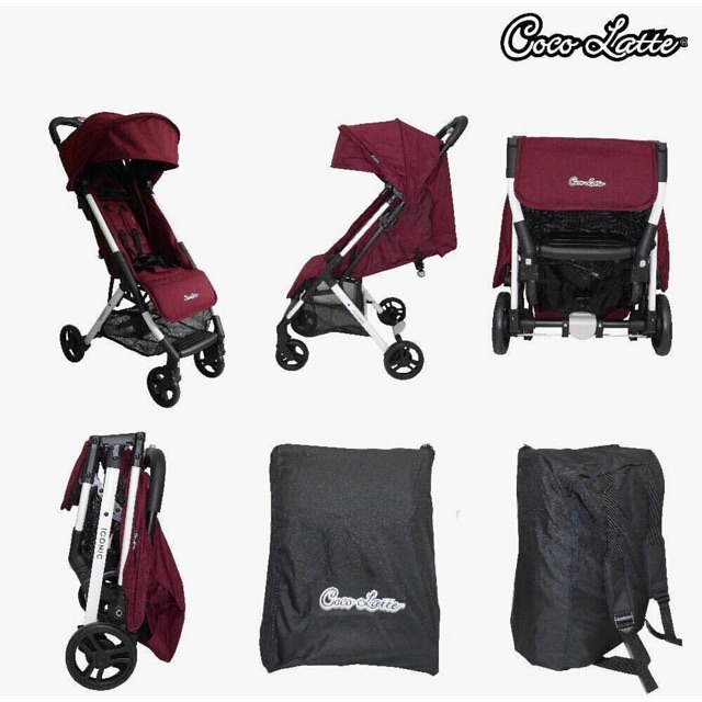 Stroller cocolatte iconic preloved