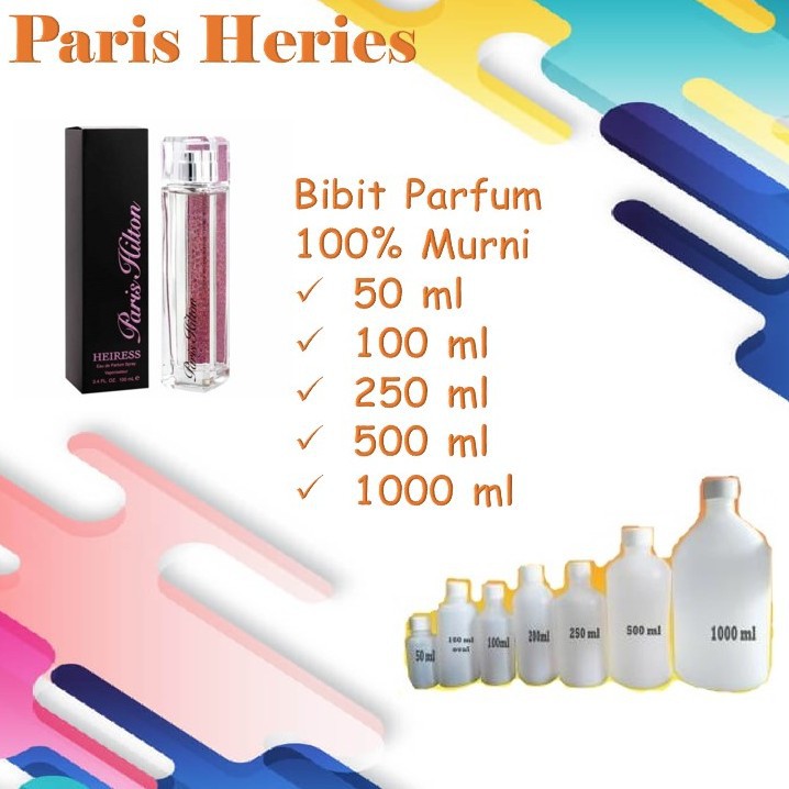 Bibit Biang Parfum Murni 100% PARIS HERIES