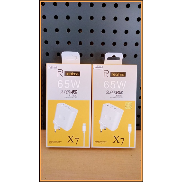 CHARGER REALME 65W CAS 65 WATT MICRO USB