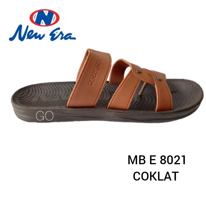 gof NEW ERA MB 8021 Sandal Slop Karet Sendal Karet Pria Terbaru Keran Size 39/43