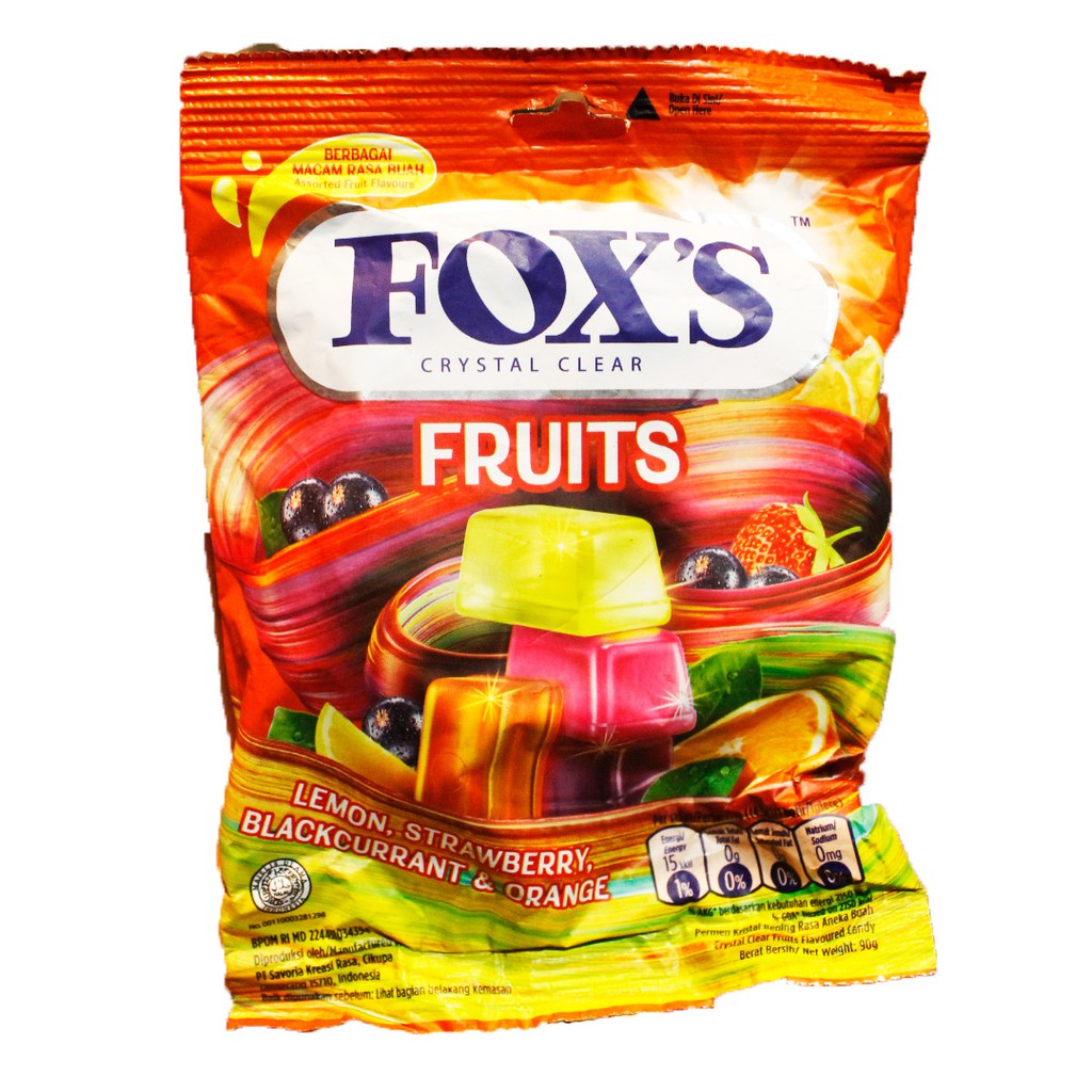 

FOXS FRUITS 90G
