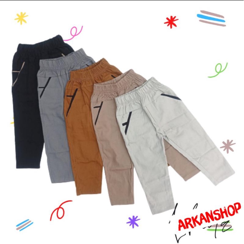 Celana Chinos Anak Panjang Laki-Laki 1-14thn  Terlaris Chino Slimfit | Celana anak