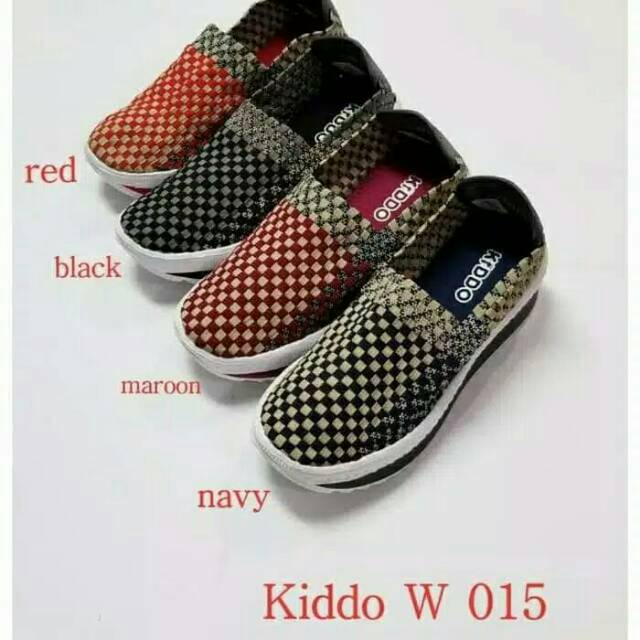 ORIGINAL Sepatu Rajut KIDDO W015 WEDGES