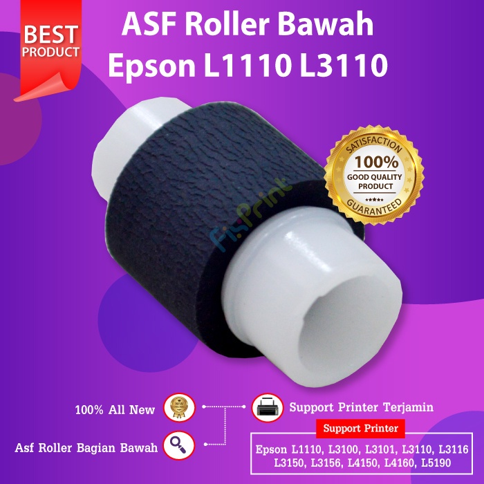 Pick Up ASF Roller Bawah Epson EcoTank L3100 L3101 L3110 L3116 L3150 L3156 L4150 L4160 L5190 Roller Bawah L1210 L3210 L3116 L3156