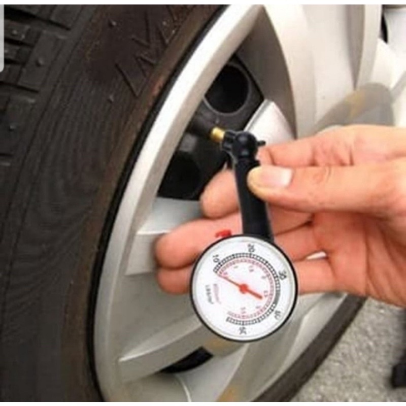 Alat ukur Tekanan Angin Ban Sepeda, Motor, Mobil Dial Tire Gauge