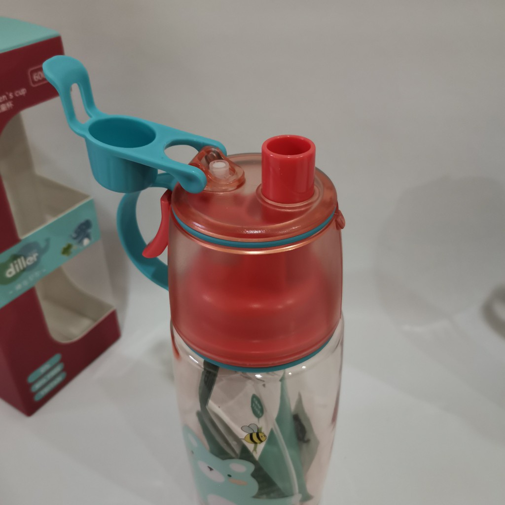 BOTOL MINUM WATER BOTTLE SPRAY DILLER 600ML