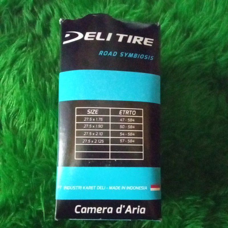 Ban dalam 27,5 x 1,75 - 2,125 Deli Tire dop fresta