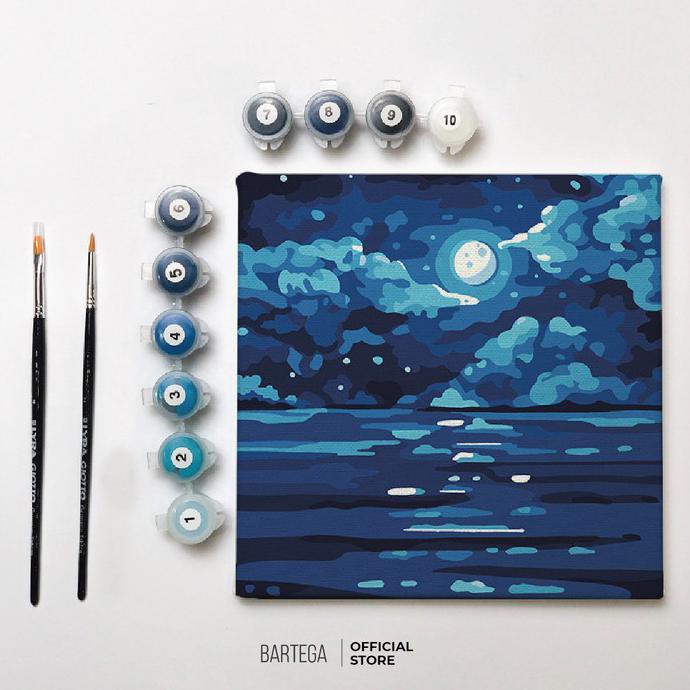 

PROMO BARTEGA PAINT BY NUMBER KIT : NIMBUS - WITHOUT EASEL PERALATAN MELUKIS ART SET MENGGAMBAR