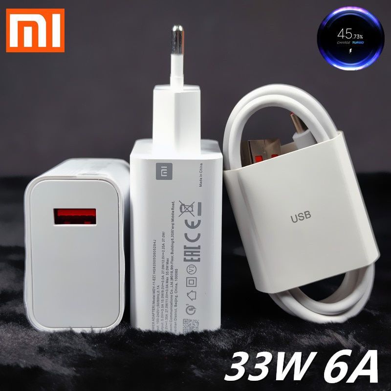 Charger Original Xmi Type c Turbo Fast Charging 100% 33W/27W/22W Xmi rdmi note7/8pro/ note 9 pro/note 9T10 pro/POCO F3 pro/F3 pro/Mi note 10/pro/POCOX2PRO/POCO X3/X3 pro/Mi 10/Mi 10T/Mi11x/Mi11i/