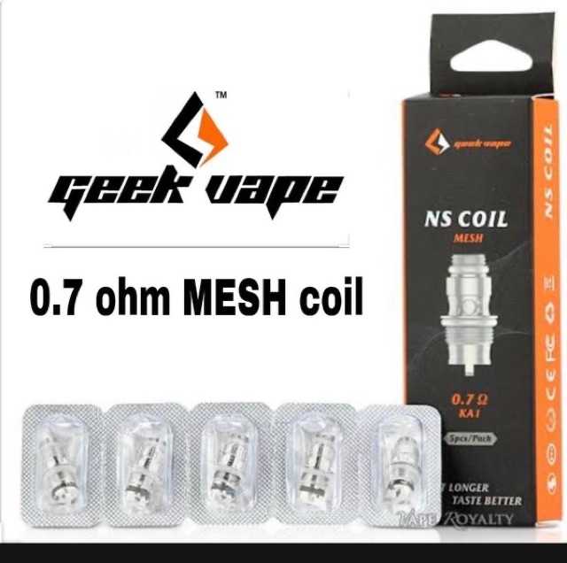 Coil Frenzy - harga 1 pcs - 0,7ohm mesh coil frenzy by geekvape