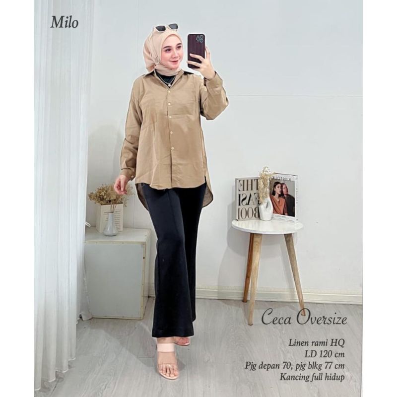 Blouse rami OVERSIZE LD ±120cm rami //JF5455