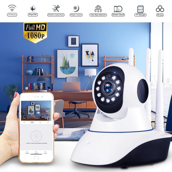 elektronik CCTV Wifi Security Kamera Smart Spy Home Cam