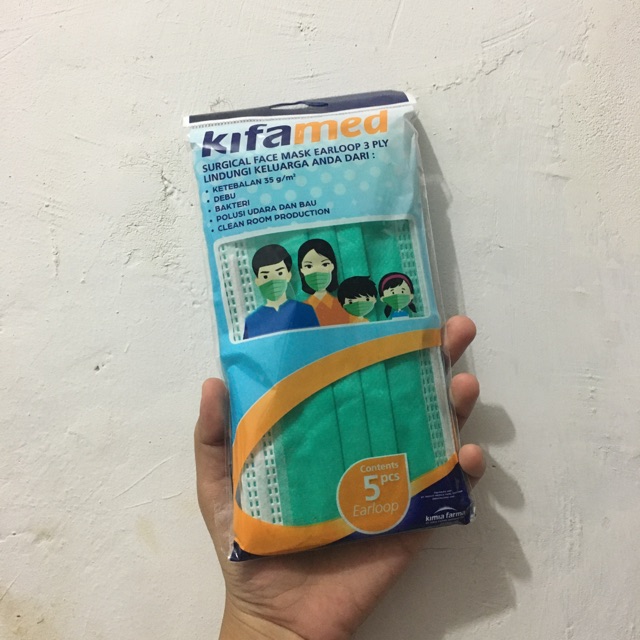 Masker KIFAmed (kimia farma) isi 5pcs