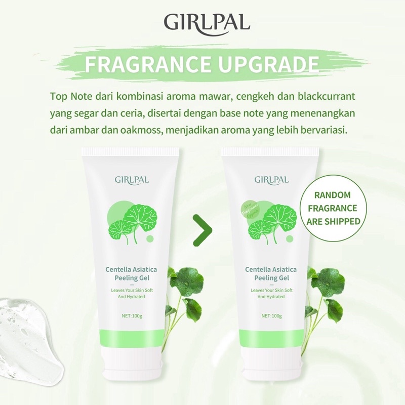 Girlpal Centella Asiatica Peeling Gel - Face &amp; Body Exfoliating