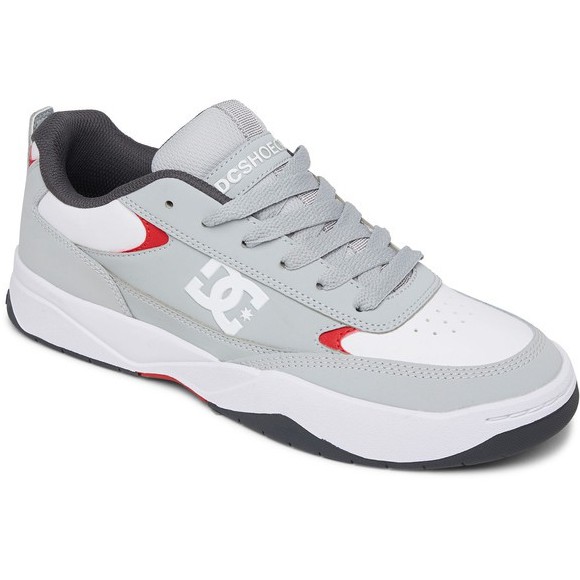 DC Shoes Men Penza Shoes Grey/Red/White ADYS100509