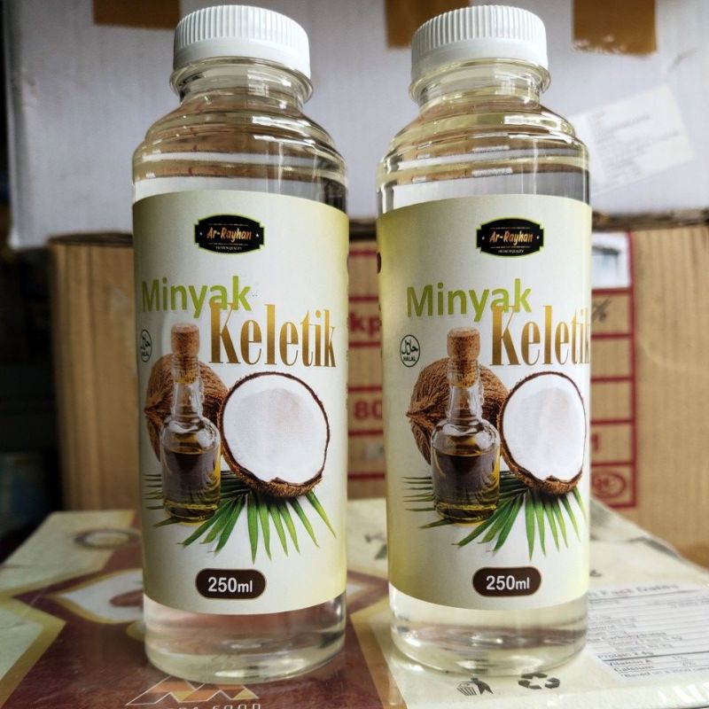 

Minyak Keletik VCO Klentik Kletik 250ml Ar Rayhan Minyak Kelapa