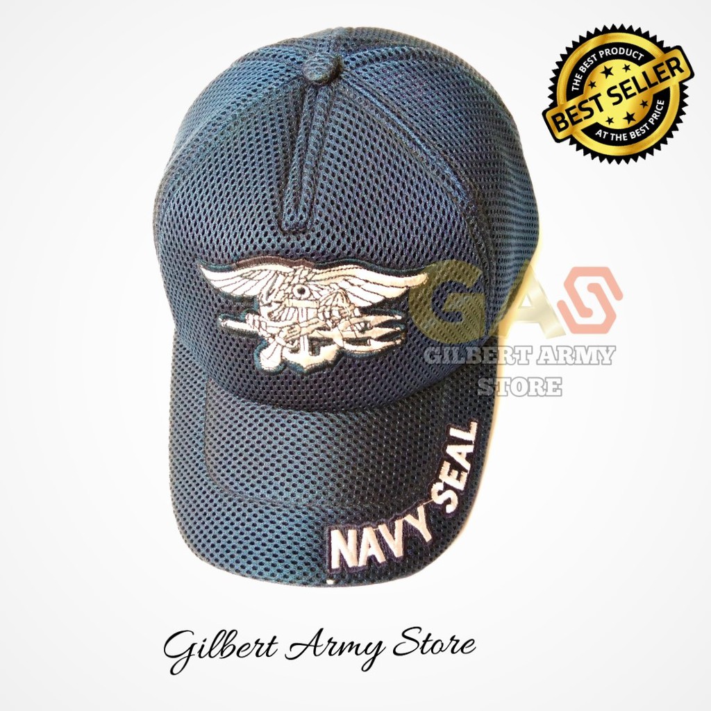 GILBERT ARMY STORE- Topi Navy Seal - Grosir Topi Militer Murah -Topi Army Pria-Topi Army Ori -