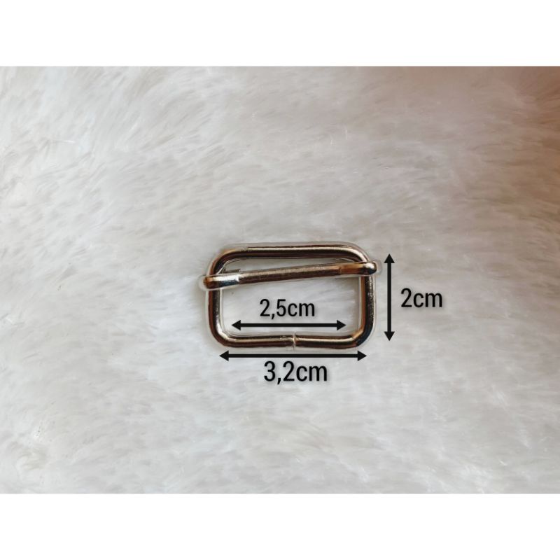 Ring geser/Ring jalan ukuran 2,5cm tipis ( 12 pcs)