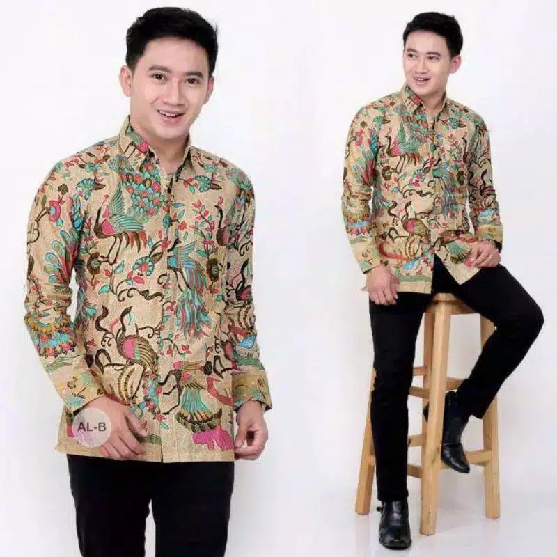 Batik halus kemeja jumbo ML XL XXL XXXL 4L 5L 6L 7L 8L 9L 10L Batik pekalongan kemeja lengan panjang