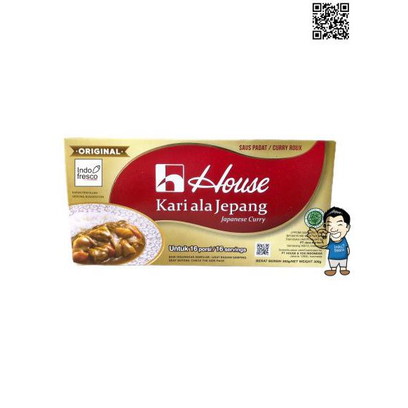 

READY COD House Japanese Curry Roux- Bumbu Kari ala Jepang Halal- 300 g - Original PRODUK TERBATAS