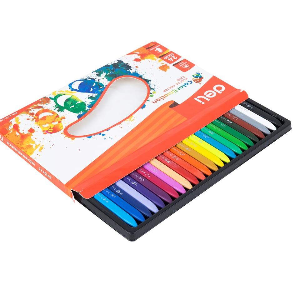 

Star Deli Krayon Plastik 12/18/24 Warna Cerah Bentuk segitiga ergonomis tidak beracun EC20000 sale