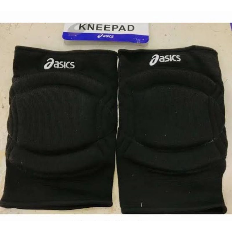 Kneepad Asics Isi 2 Kneepad Pelindung Lutut Busa Tebal Olahraga Futsal Basket Volly Hoki