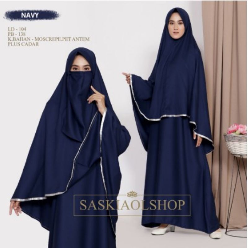 Baju Gamis Syar'i Terbaru Fashion Muslim Cadar