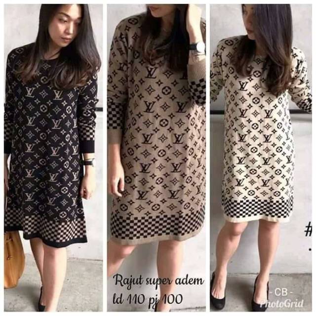 Dress/Sweater LuV Rajut Import (3795/3816)