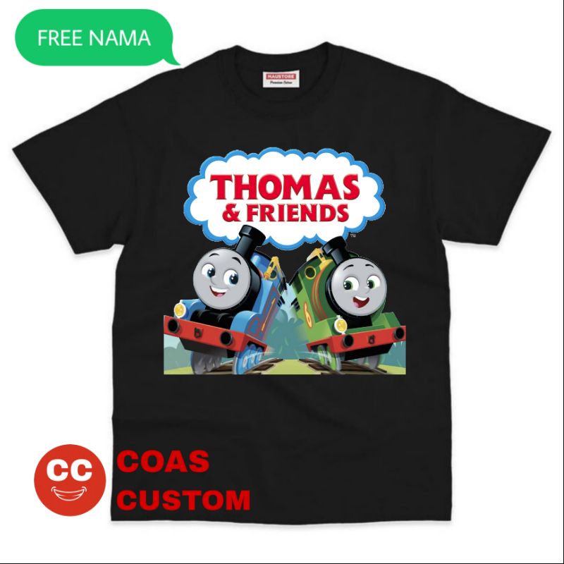 BAJU KAOS THOMAS AND FRIENDS ANAK