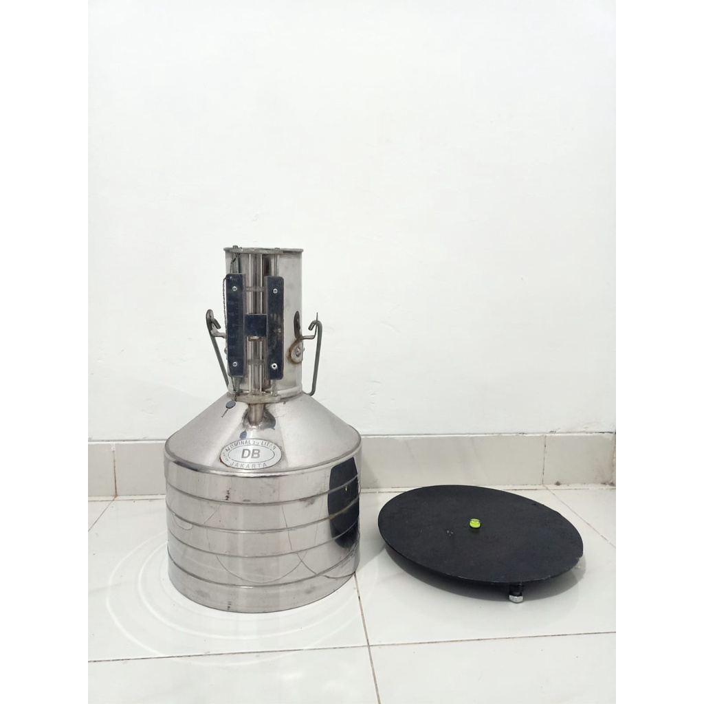 Bejana Ukur Bahan Stainless 5, 10, 20 liter