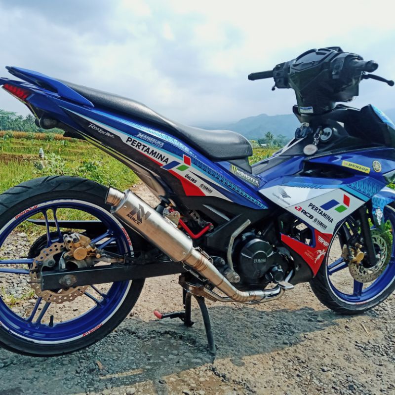 Knalpot Racing Jupiter MX King 150 Kenalpot Racing Jupiter MX King 150 Knalpot MX King 150 Kenalpot 