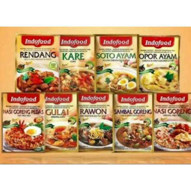 

Indofood bumbu instant 45 Gr