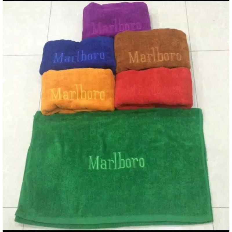 Handuk mandi mallboro Baik/Biasa  -+110x62cm (R²)