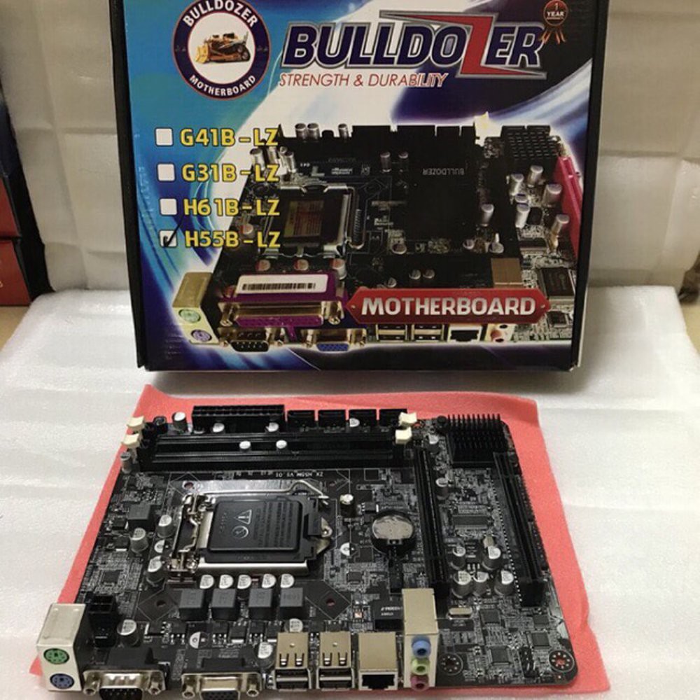 PAKETAN MAINBOARD H55 BULLDOZER i3 530 Best Quality