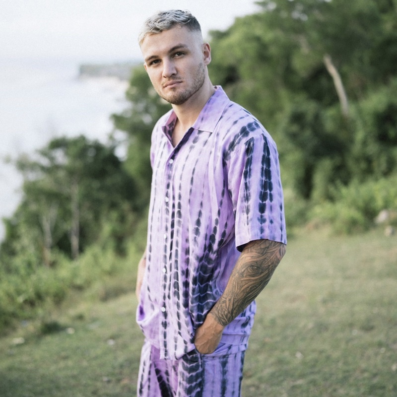 Ube Tie-Dyed Pyjamas for Men