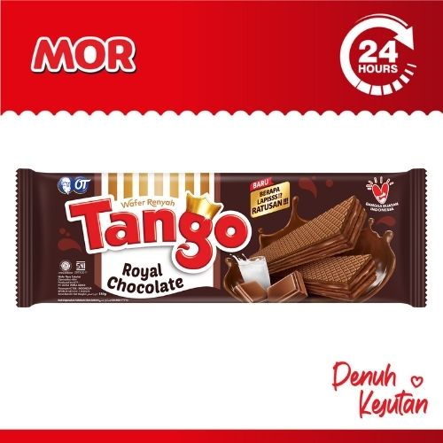 

TANGO Wafer Renyah Rasa Cokelat Chocolate 110 gr