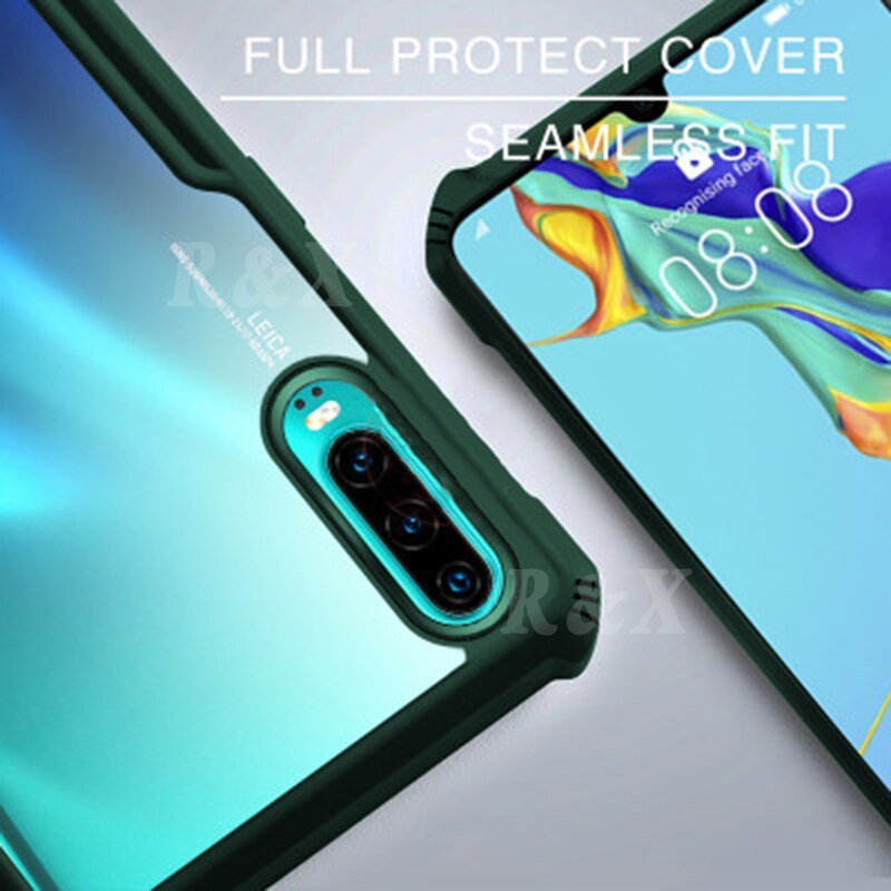 [COD Ready Stock] Shockproof Casing Huawei Y6P 2020 Y7P Y8P Y5P Y7 2019 P30 Pro P40 Mate 20 Mate30 Case Hard Air Bag Protection Slim Crystal Clear Cover BY