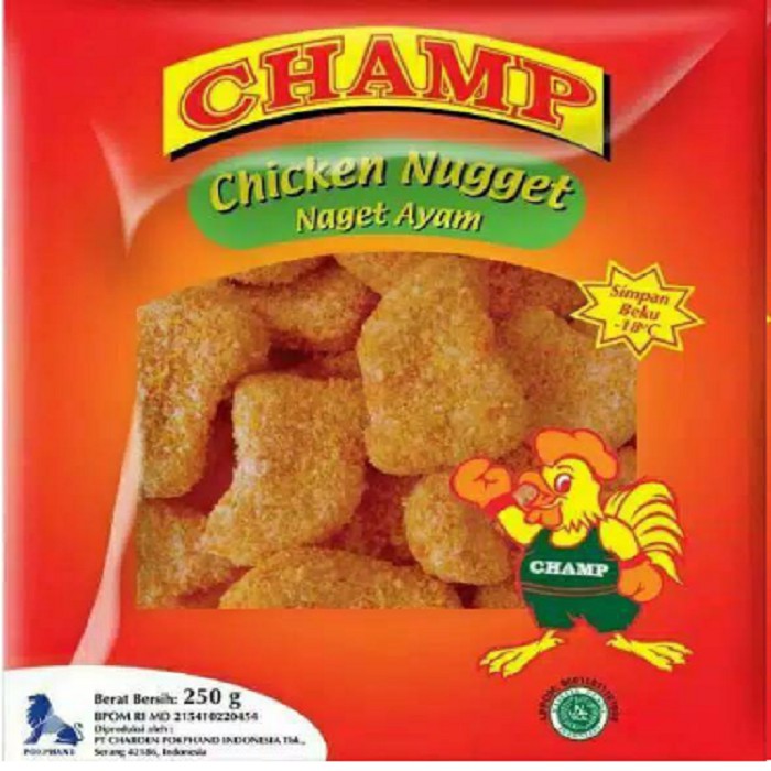 

☀Champ Chicken Nugget naget ayam 250gr