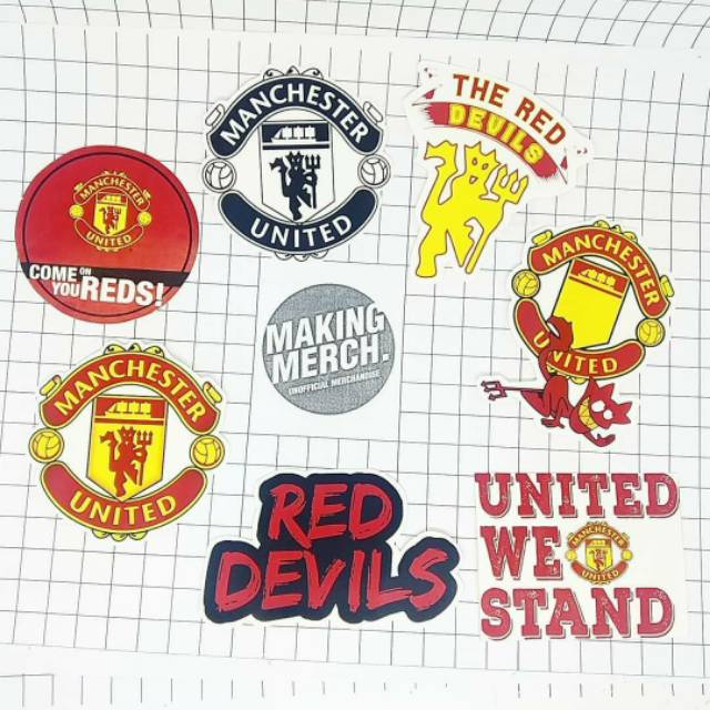 Stiker Mancester United
