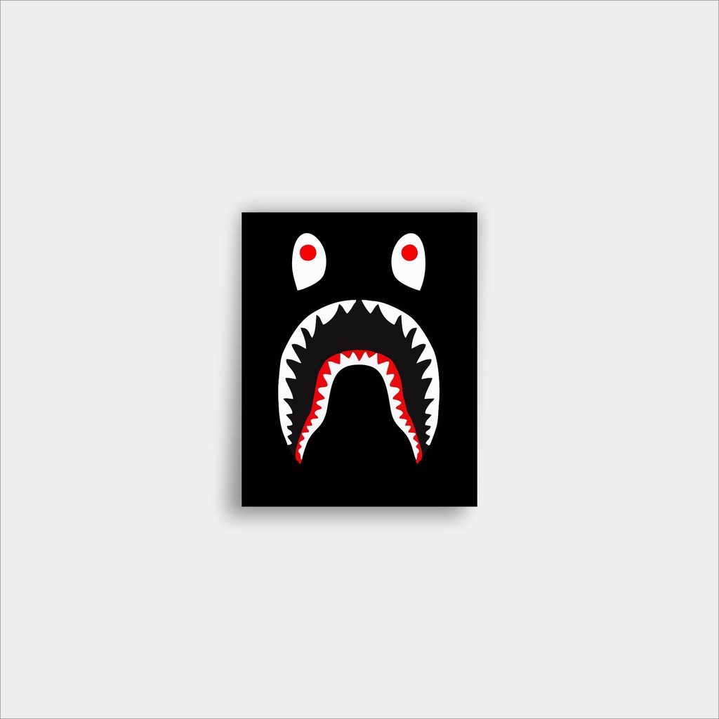

stiker sticker Bape brand Graftac distro murah Tumblr koper laptop helm